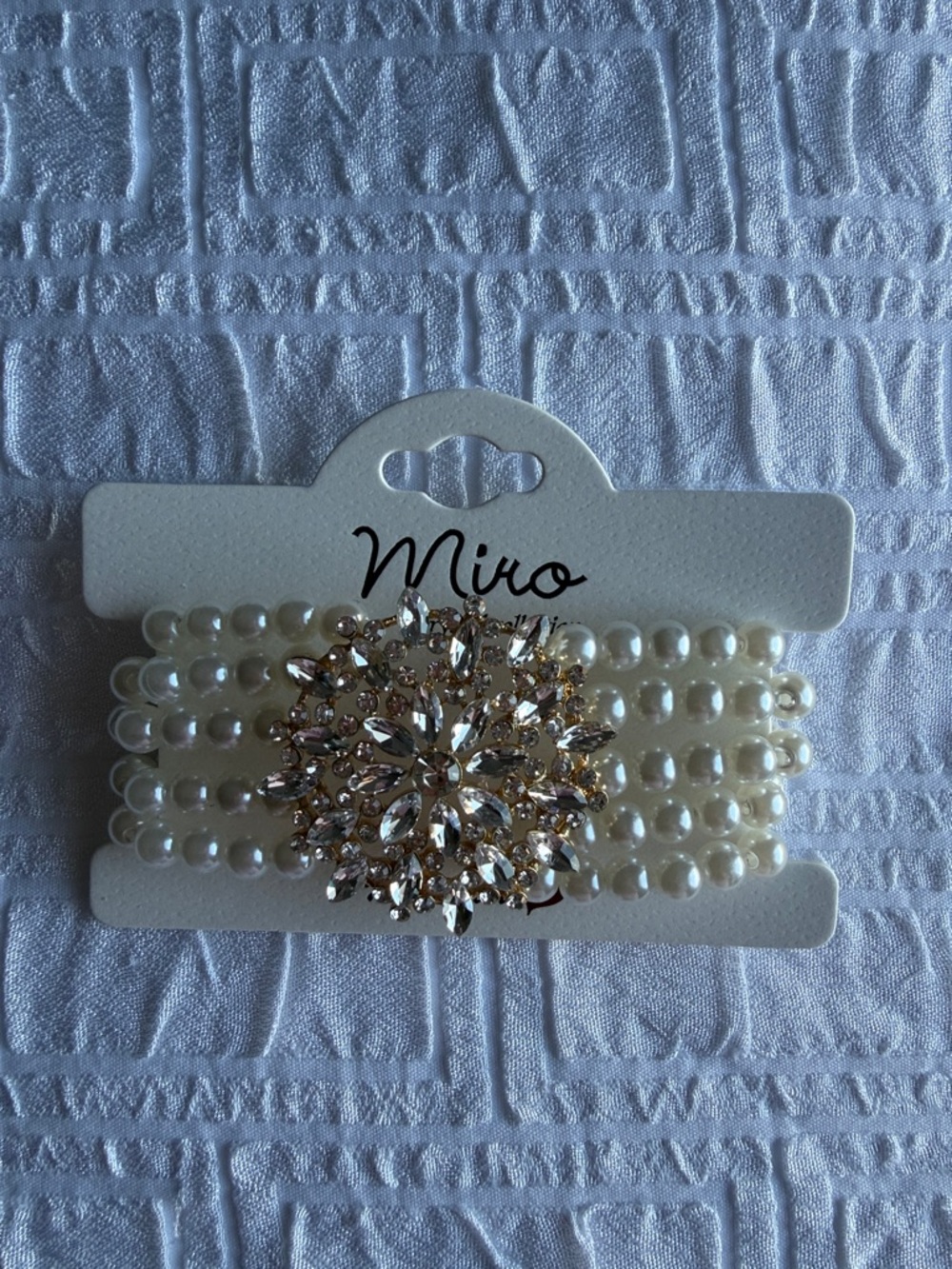 Silver & Pearl Bracelet